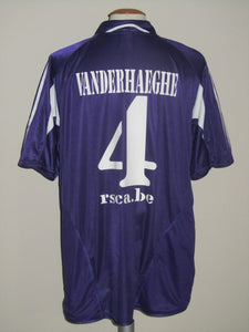 RSC Anderlecht 2004-05 Away shirt XL #4 Yves Vanderhaeghe