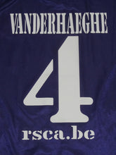 Load image into Gallery viewer, RSC Anderlecht 2004-05 Away shirt XL #4 Yves Vanderhaeghe