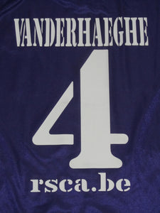 RSC Anderlecht 2004-05 Away shirt XL #4 Yves Vanderhaeghe