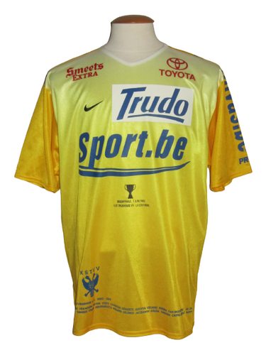 Sint-Truiden VV 2002-03 Cup Final shirt L *mint*