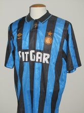 Load image into Gallery viewer, FC Internazionale Milano 1991-92 Home shirt L