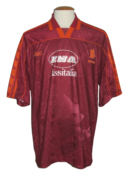 AS Roma 1995-96 Home shirt XL – Belgian Football Classics
