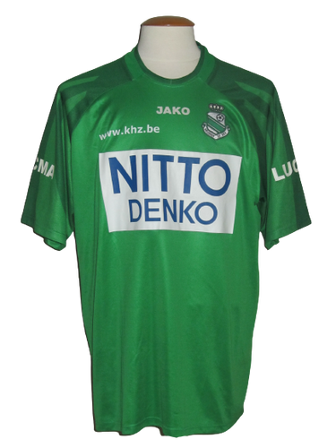 KSK Heusden-Zolder 2003-04 Home shirt MATCH ISSUE/WORN #12 Eric Matoukou