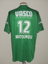 Load image into Gallery viewer, KSK Heusden-Zolder 2003-04 Home shirt MATCH ISSUE/WORN #12 Eric Matoukou