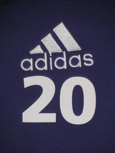 RSC Anderlecht 2001-03 Training jacket and bottom PLAYER ISSUE #20 Gilles De Bilde