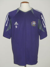 Load image into Gallery viewer, RSC Anderlecht 2004-05 Training shirt PLAYER ISSUE #9 Mbo Mpenza