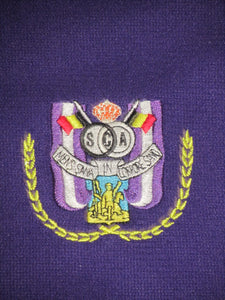 RSC Anderlecht 2004-05 Training shirt PLAYER ISSUE #9 Mbo Mpenza