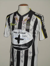 Load image into Gallery viewer, RCS Charleroi 2014-15 Home shirt MATCH ISSUE #10 Mohamed Daf