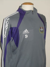 Load image into Gallery viewer, RSC Anderlecht 2004-05 Training jacket PLAYER ISSUE #9 Mbo Mpenza