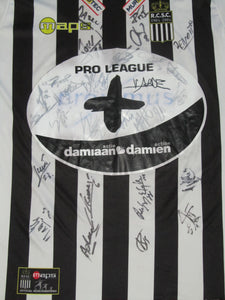 RCS Charleroi 2014-15 Home shirt MATCH ISSUE #10 Mohamed Daf