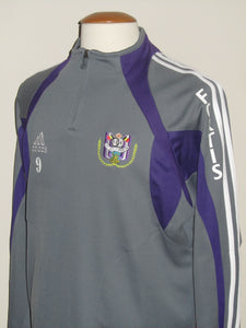 RSC Anderlecht 2004-05 Training jacket PLAYER ISSUE #9 Mbo Mpenza