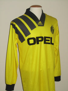Standard Luik 1993-94 Third shirt MATCH ISSUE/WORN Europa Cup II #8 Mohammed Lashaf vs Arsenal