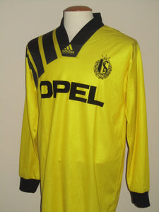 Standard Luik 1993-94 Third shirt MATCH ISSUE/WORN Europa Cup II #8 Mohammed Lashaf vs Arsenal