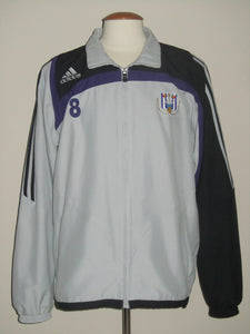 RSC Anderlecht 2007-08 Matchday jacket and bottom PLAYER ISSUE #8 Jan Polak