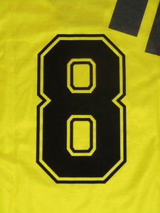Standard Luik 1993-94 Third shirt MATCH ISSUE/WORN Europa Cup II #8 Mohammed Lashaf vs Arsenal