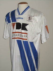 KAA Gent 1994-95 Home shirt MATCH ISSUE/WORN #9