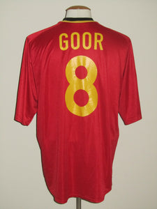 Rode Duivels 2000 EK Home shirt XL #8 Bart Goor