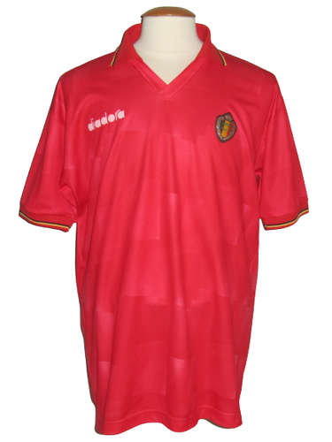 Rode Duivels 1992-93 home shirt #6