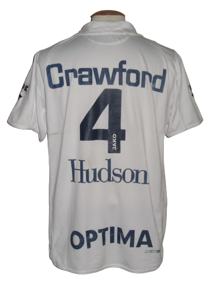KAA Gent 2007-08 Away shirt MATCH ISSUE/WORN #4 Djordje Svetlitic