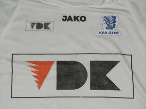 KAA Gent 2007-08 Away shirt MATCH ISSUE/WORN #4 Djordje Svetlitic
