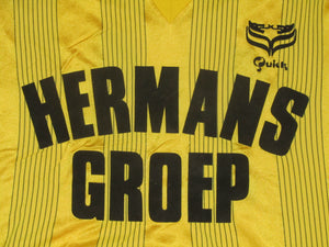 THOR Waterschei 1984-85 Home shirt MATCH ISSUE/WORN #9 Eddy Voordeckers