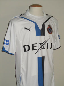 Club Brugge 2009-10 Away shirt MATCH ISSUE/WORN #41 Thibaut Van Acker