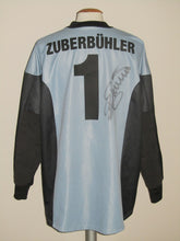 Load image into Gallery viewer, Grasshopper Club Zürich 1998-99 Keeper shirt #1 Pascal Zuberbühler *signed*