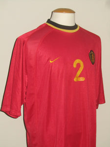 Rode Duivels 2000 EK Home shirt XL #2 *damaged*