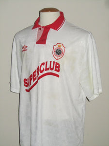 Royal Antwerp FC 1993-94 Away shirt MATCH ISSUE/WORN UEFA Cup #10 Hans-Peter Lehnhoff