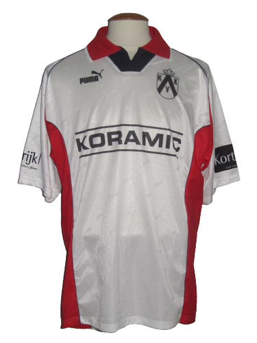 Kortrijk KV 1998-99 Home shirt MATCH ISSUE/WORN #14