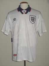 Load image into Gallery viewer, England 1993-95 Home shirt L