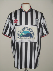 RCS Charleroi 2000-01 Home shirt #19 Grégory Dufer