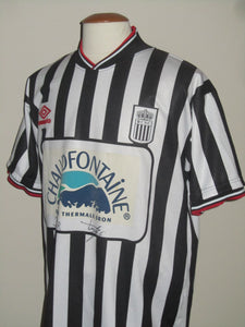 RCS Charleroi 2000-01 Home shirt #19 Grégory Dufer