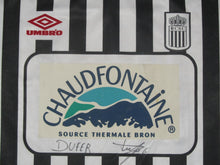 Load image into Gallery viewer, RCS Charleroi 2000-01 Home shirt #19 Grégory Dufer