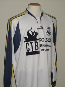 KSK Heusden-Zolder 2001-02 Home shirt MATCH ISSUE/WORN #5