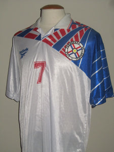 Paraguay 1998 Home shirt MATCH ISSUE/WORN #7