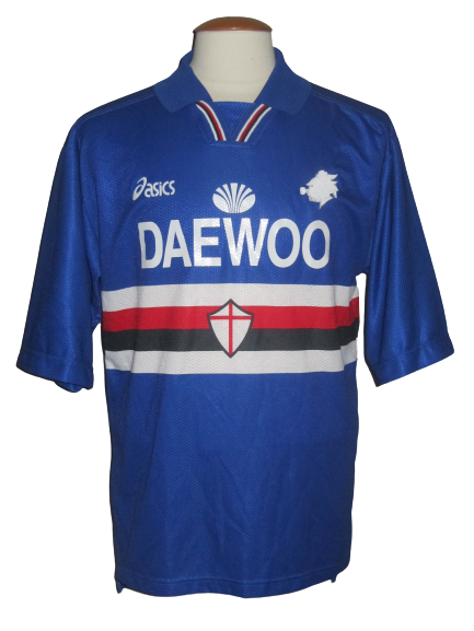 Sampdoria Home shirt 1997-98 #8 Pierre Laigle