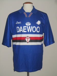 Sampdoria Home shirt 1997-98 #8 Pierre Laigle