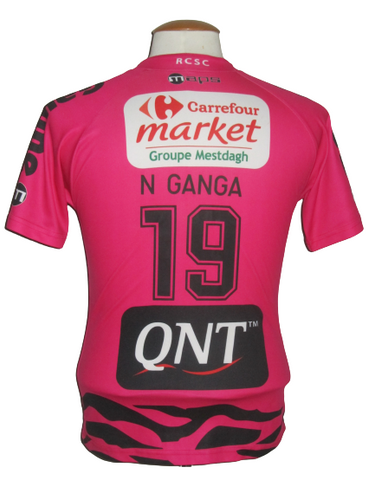 RCS Charleroi 2013-14 Away shirt XS #19 Francis N'Ganga