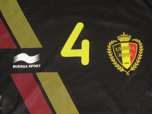 Rode Duivels 2014-15 Away shirt L #4 Vincent Kompany