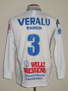 KVC Westerlo 2013-14 Away shirt MATCH ISSUE/WORN #3 Stijn Minne