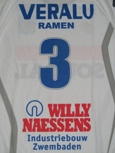 KVC Westerlo 2013-14 Away shirt MATCH ISSUE/WORN #3 Stijn Minne