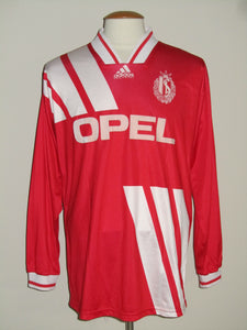 Standard Luik 1993-94 Home shirt MATCH ISSUE Europa Cup II #14