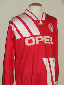 Standard Luik 1993-94 Home shirt MATCH ISSUE Europa Cup II #14