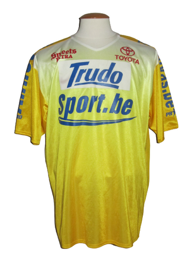 Sint-Truiden VV 2002-03 Home shirt MATCH ISSUE/WORN #4 Peter Voets