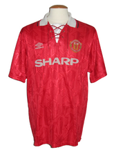 Load image into Gallery viewer, Manchester United FC 1992-94 Home shirt XL