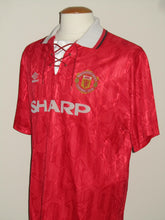 Load image into Gallery viewer, Manchester United FC 1992-94 Home shirt XL