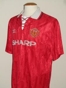 Manchester United FC 1992-94 Home shirt XL
