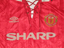 Load image into Gallery viewer, Manchester United FC 1992-94 Home shirt XL