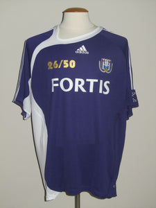 RSC Anderlecht 2006-07 Home shirt #5 Lucas Biglia *Rookie 2006*